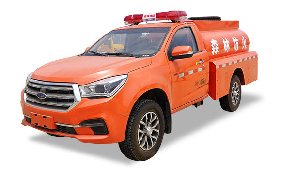 慶鈴四驅皮卡1.36方消防水車